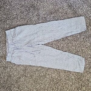 Target, a new day navy and white striped linen pants with pockets